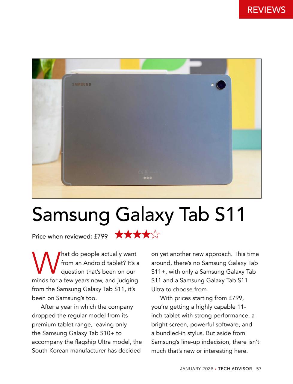 Tech Advisor Preview Pages