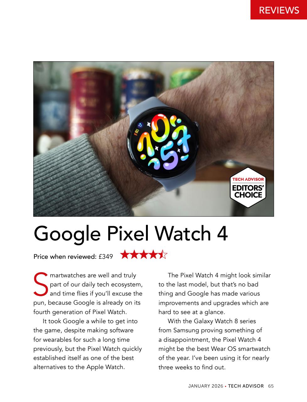 Tech Advisor Preview Pages