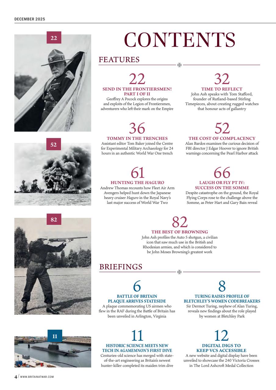 Britain at War Magazine Preview Pages