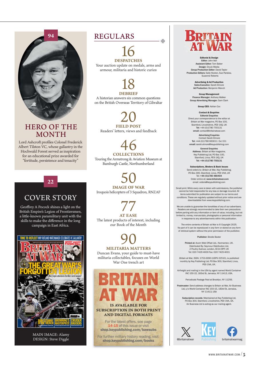 Britain at War Magazine Preview Pages