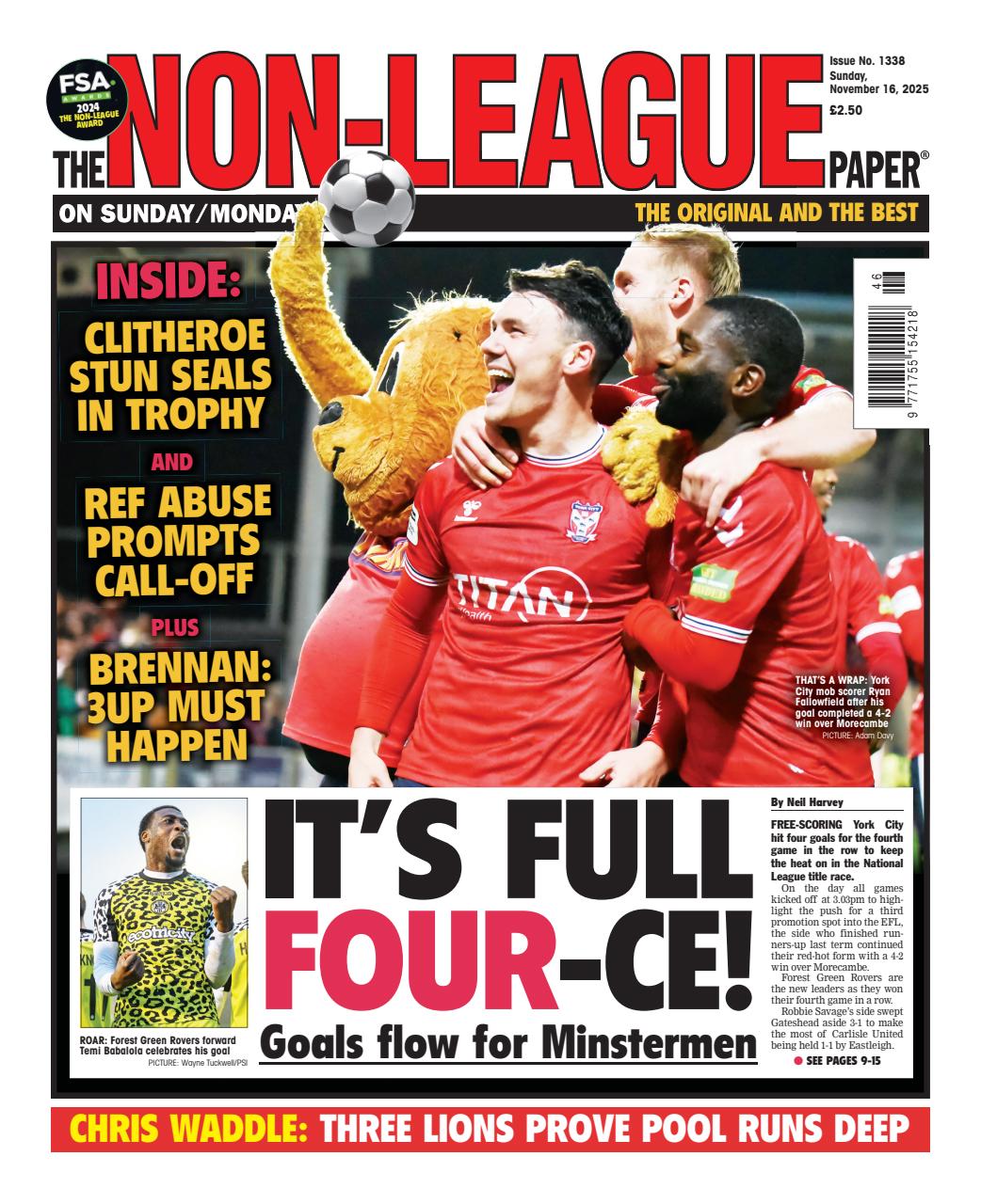 The Non-League Football Paper Preview Pages