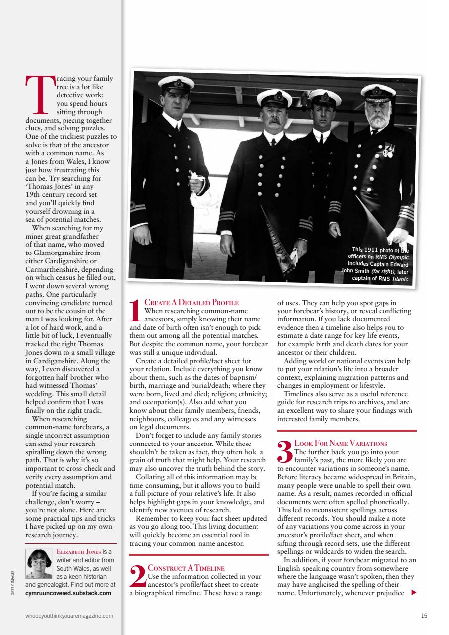 Who Do You Think You Are? Preview Pages