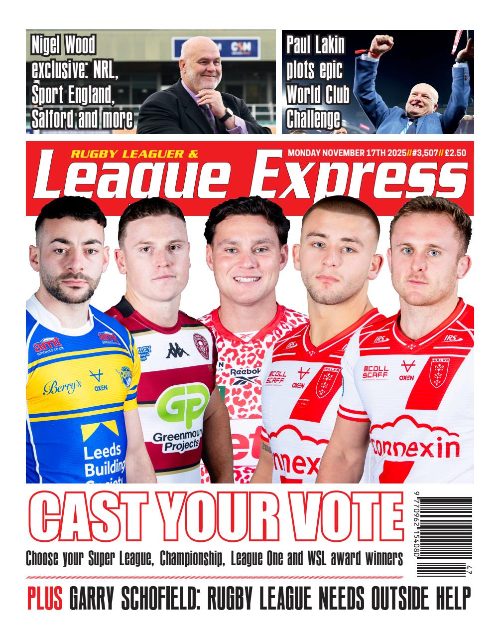 League Express Preview Pages