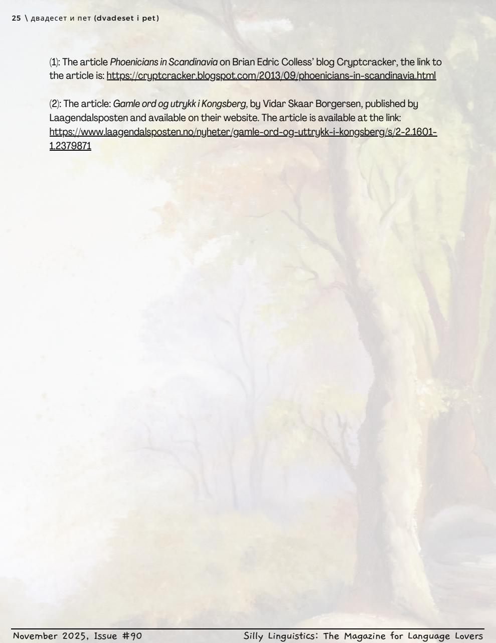 Silly Linguistics Preview Pages