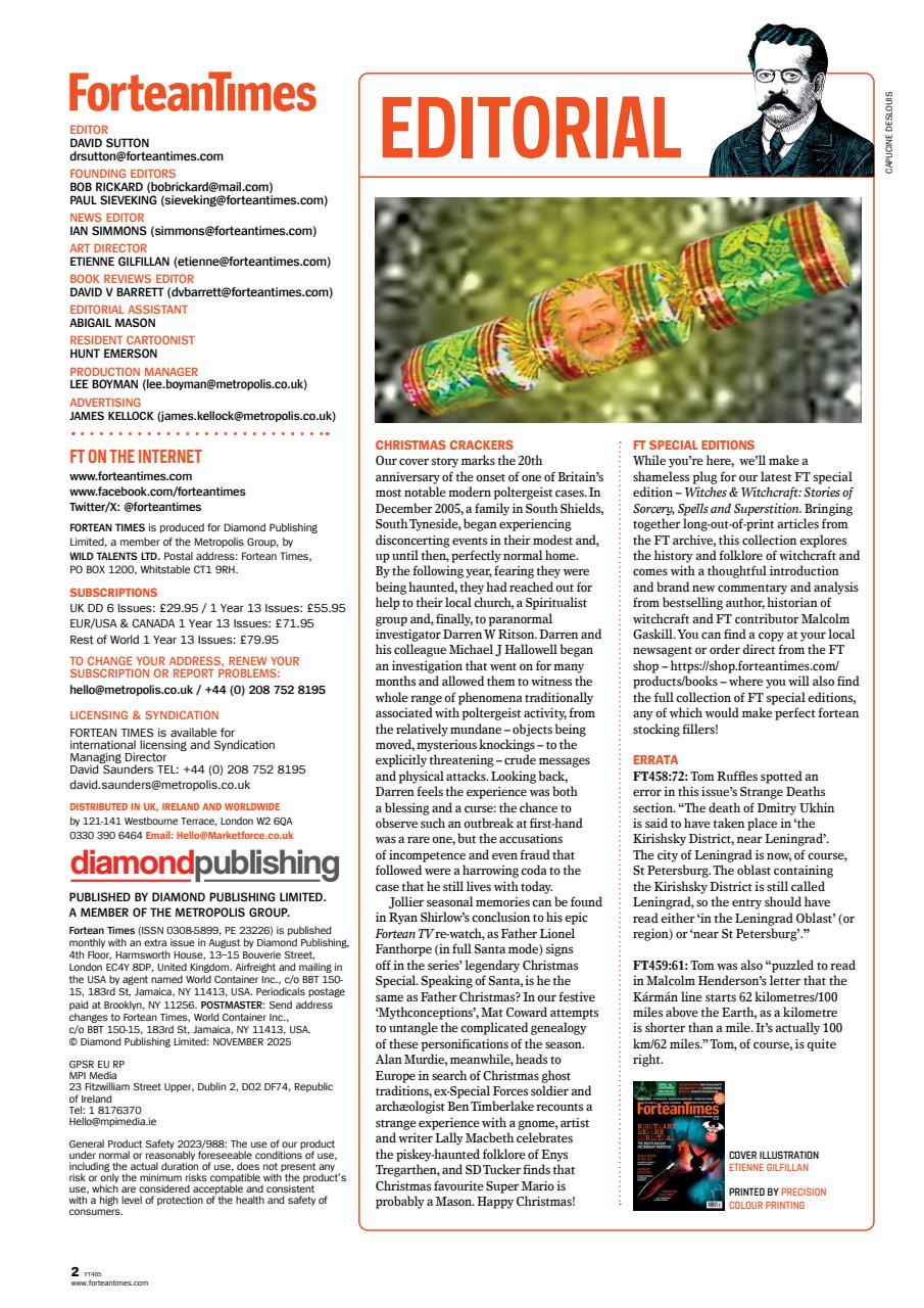 Fortean Times Preview Pages