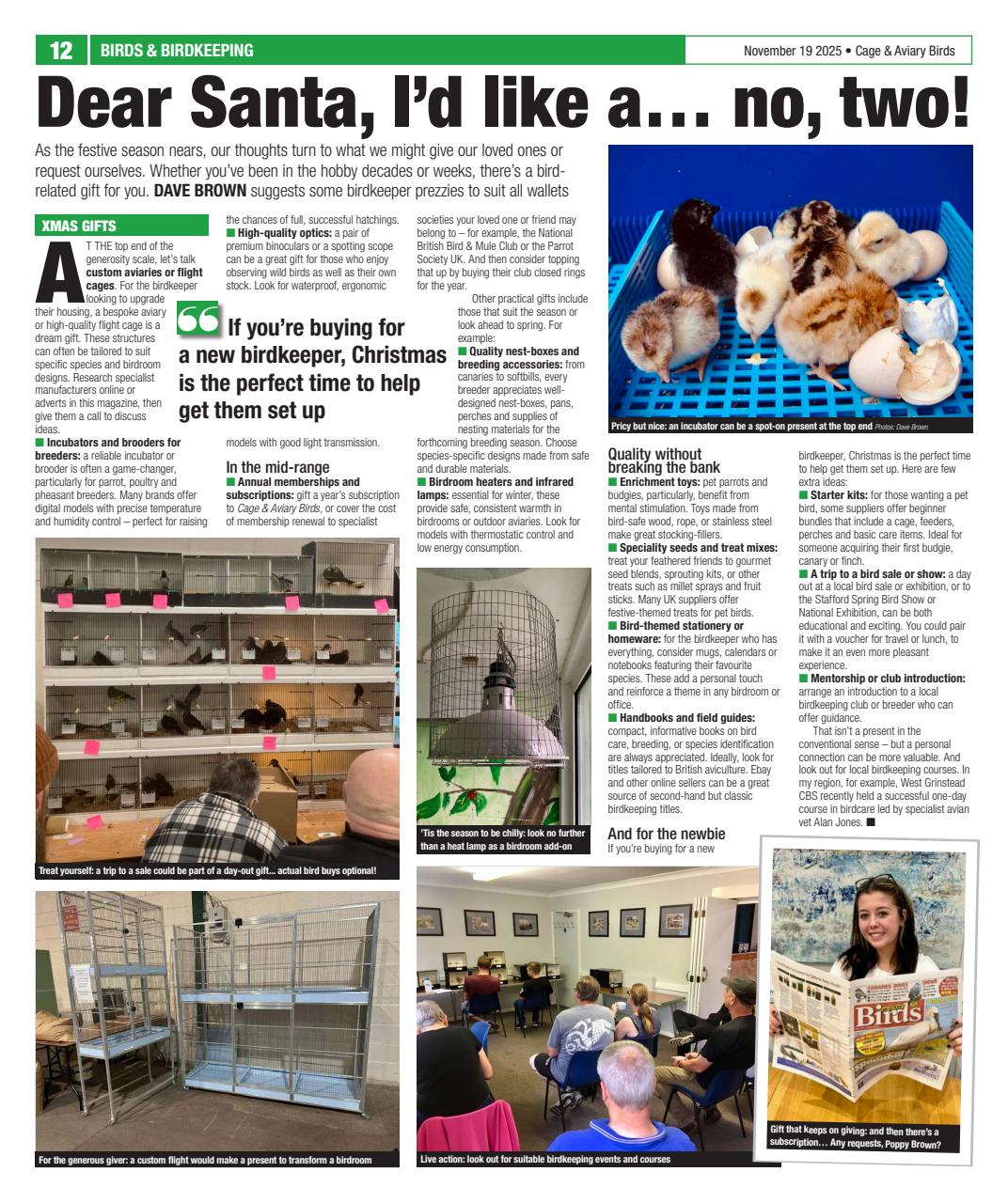 Cage & Aviary Birds Preview Pages