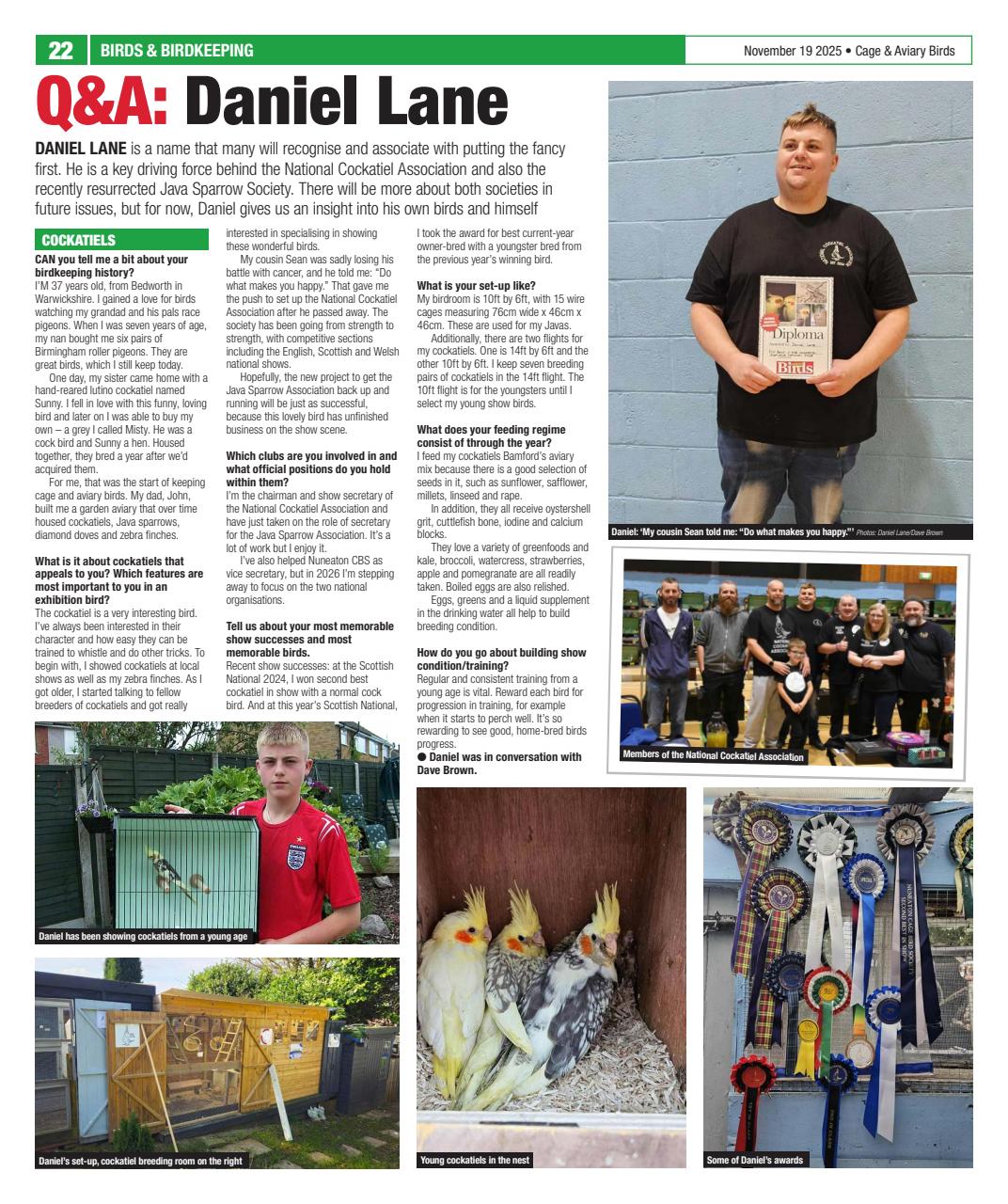 Cage & Aviary Birds Preview Pages