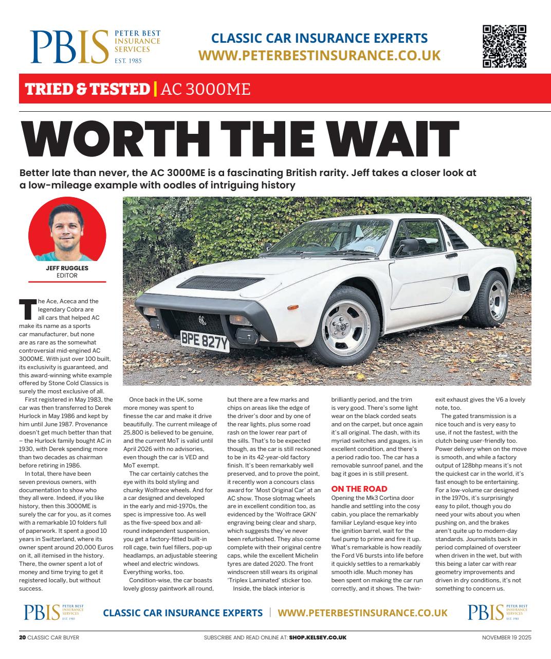 Classic Car Buyer Preview Pages