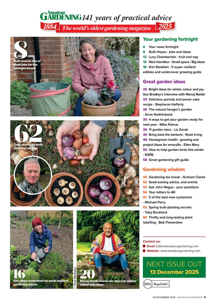 Amateur Gardening Preview Pages