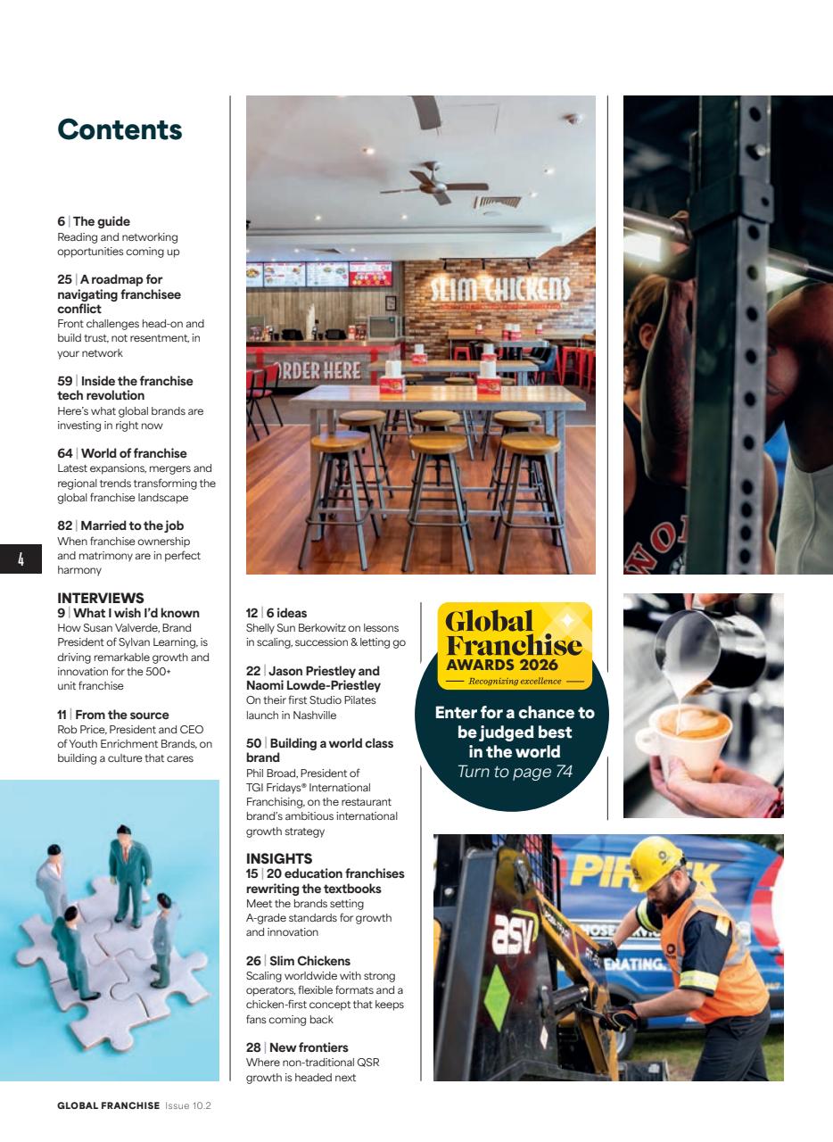 Global Franchise Preview Pages