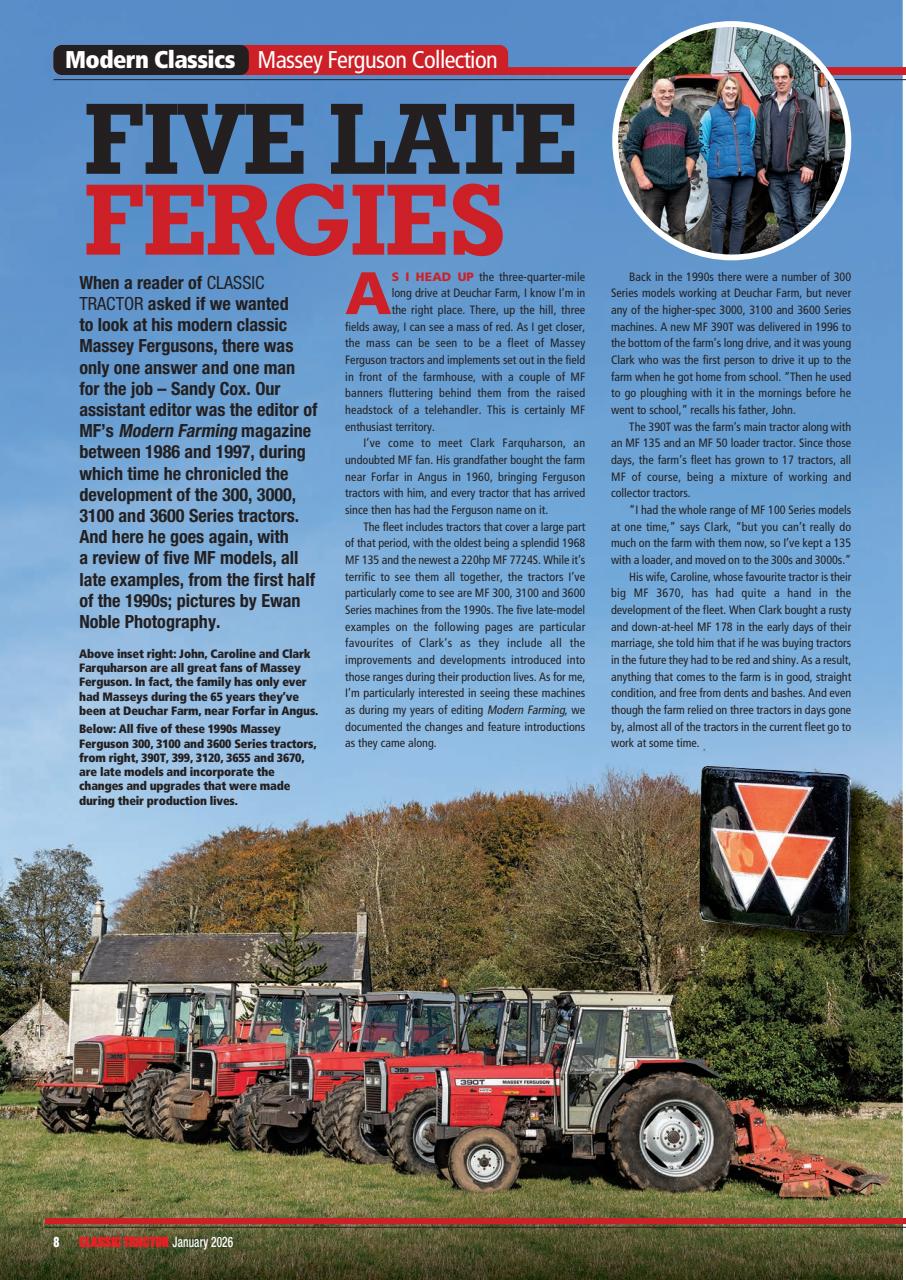 Classic Tractor Preview Pages