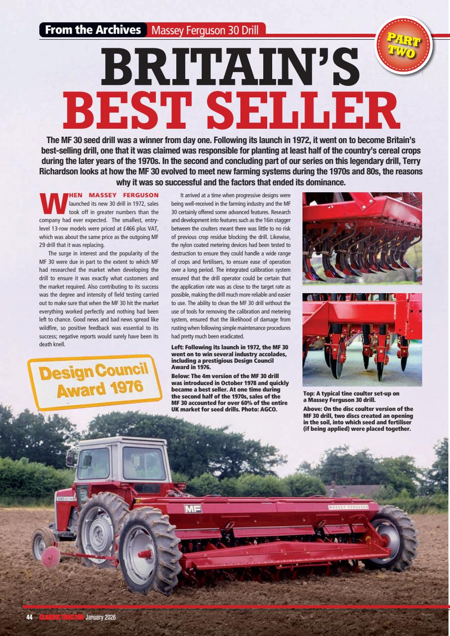 Classic Tractor Preview Pages