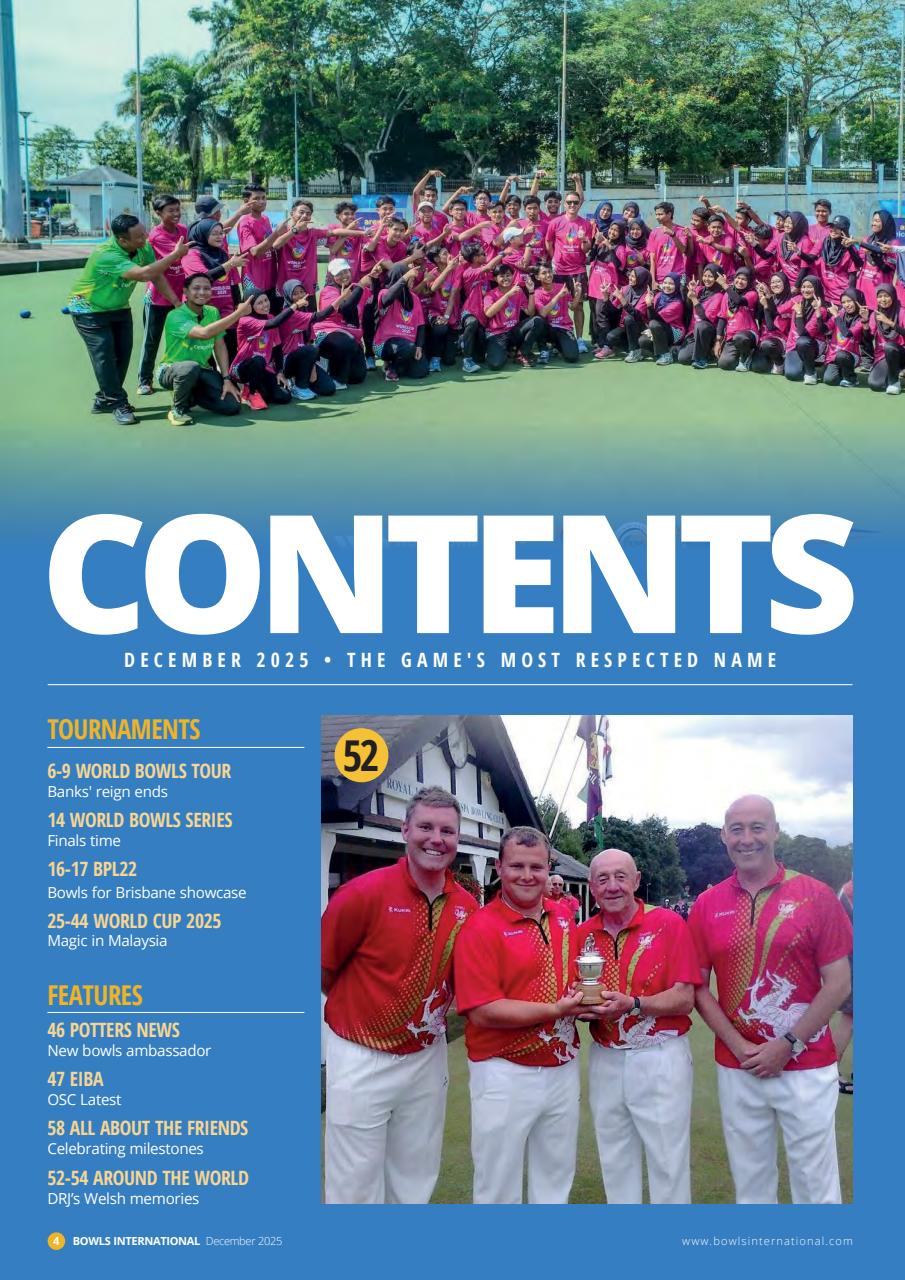 Bowls International Preview Pages