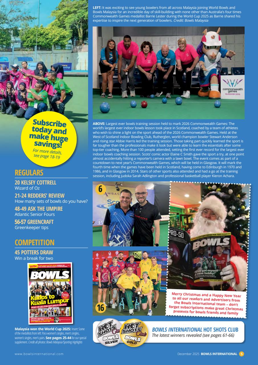 Bowls International Preview Pages