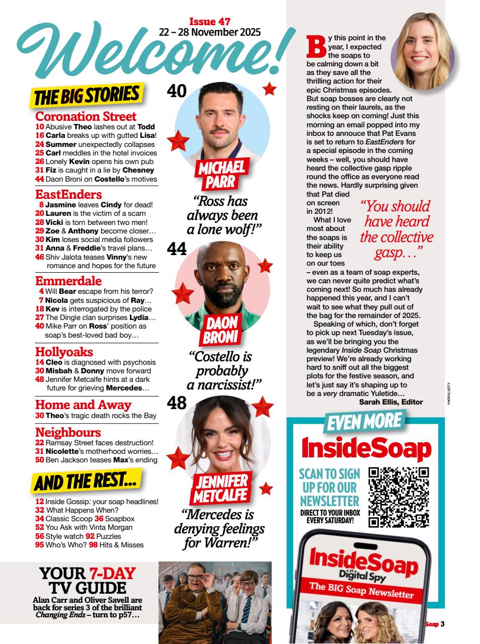 Inside Soap Preview Pages