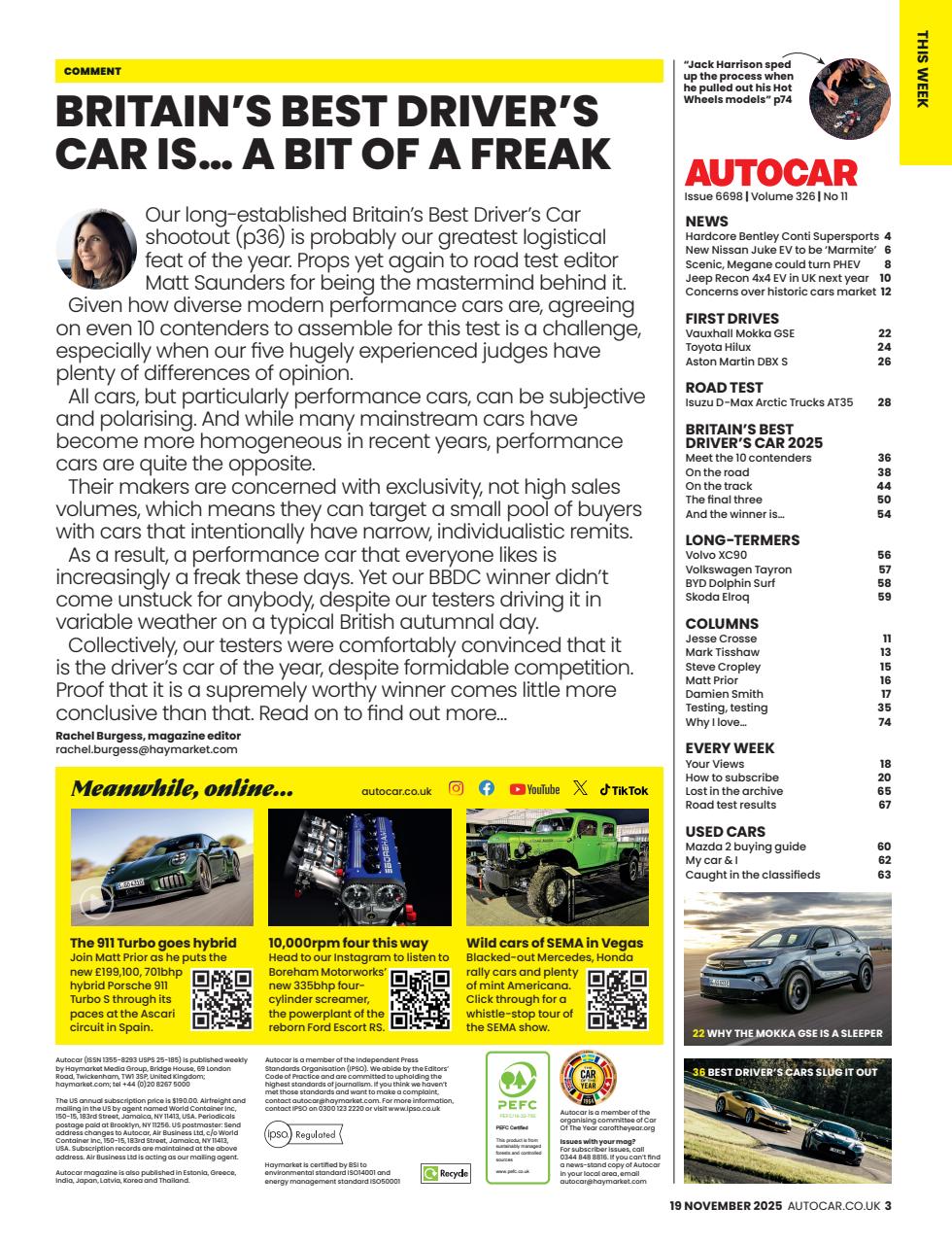 Autocar Preview Pages