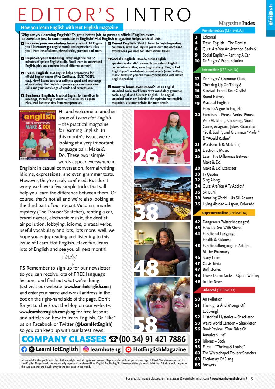 Learn Hot English Preview Pages