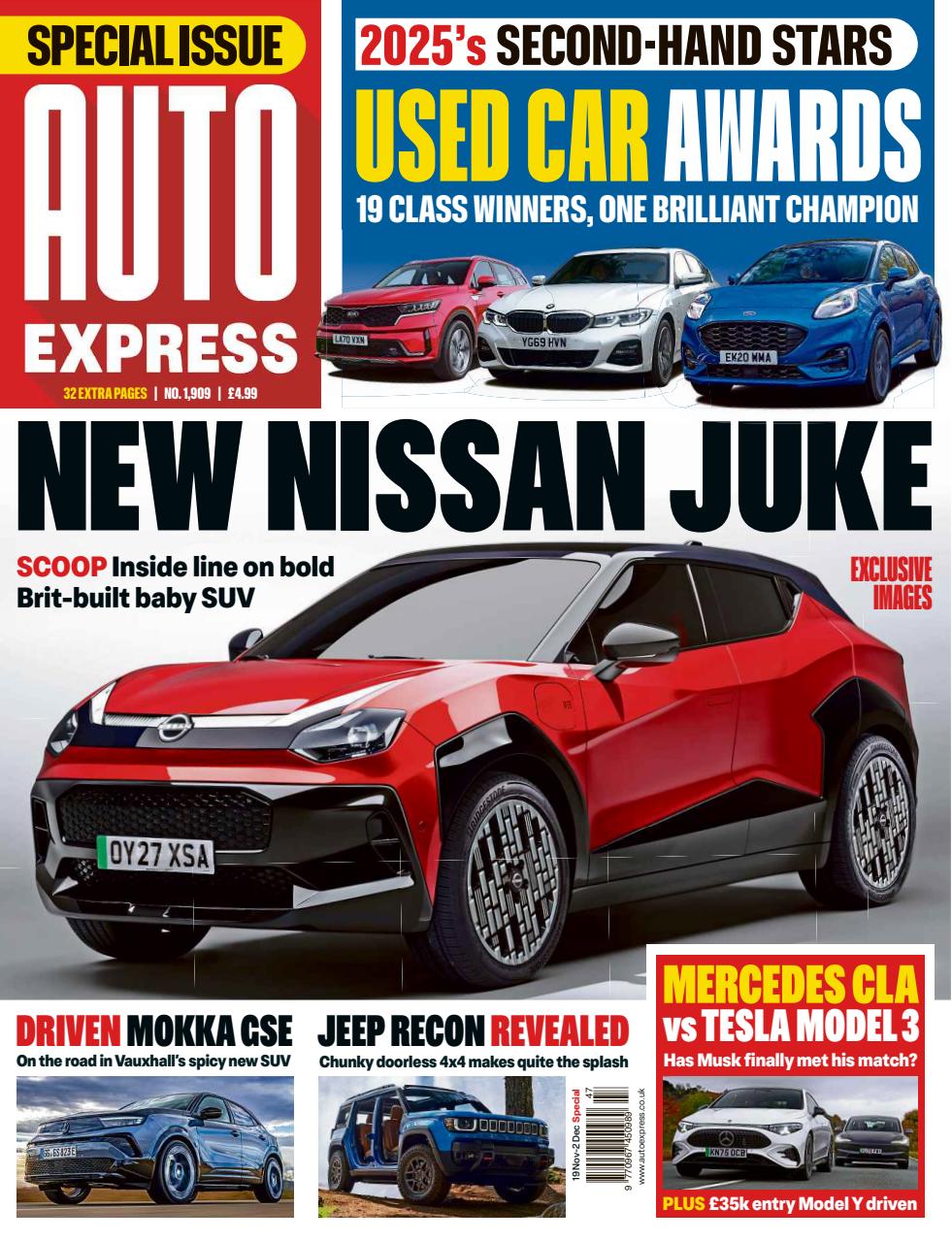 Auto Express Preview Pages
