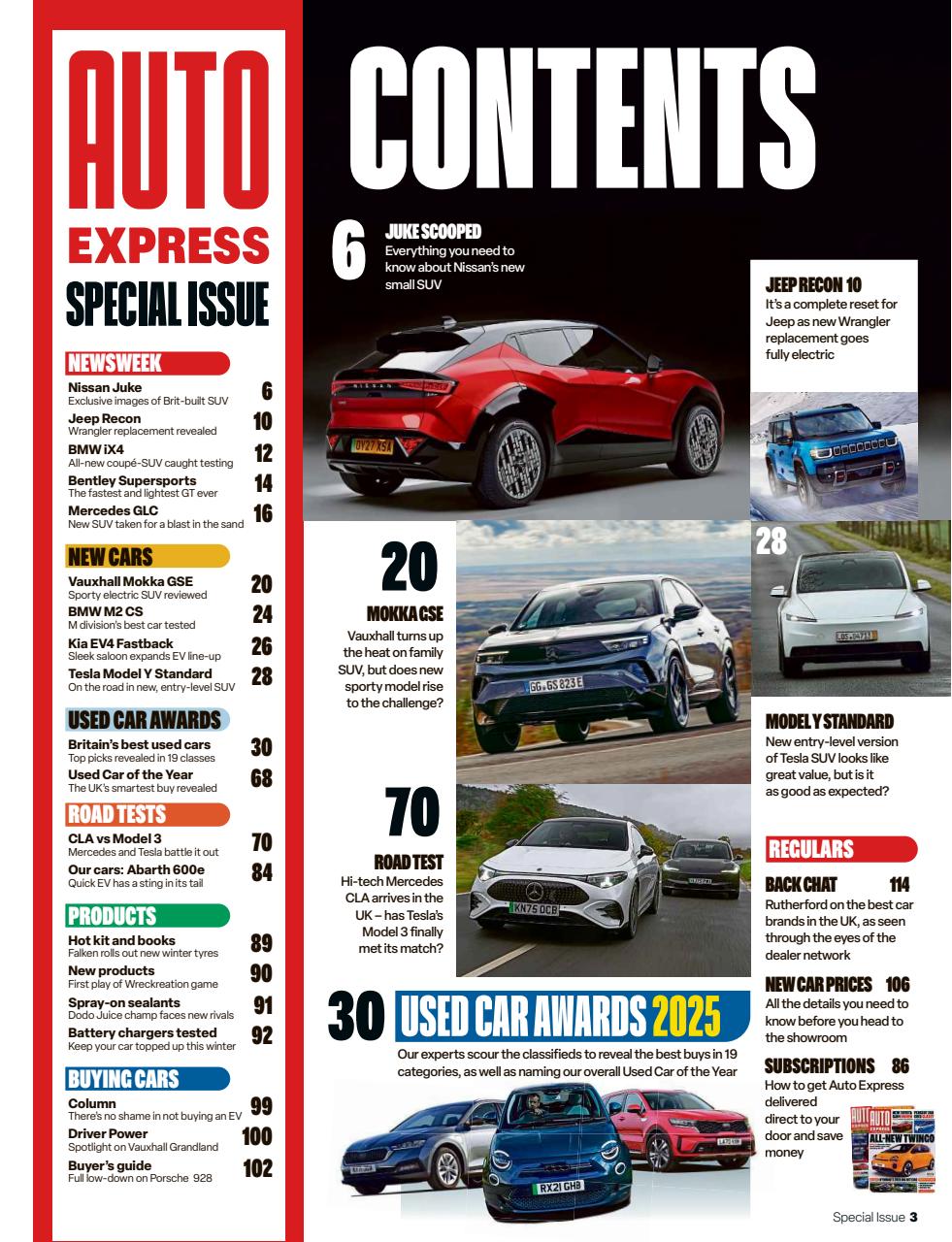 Auto Express Preview Pages