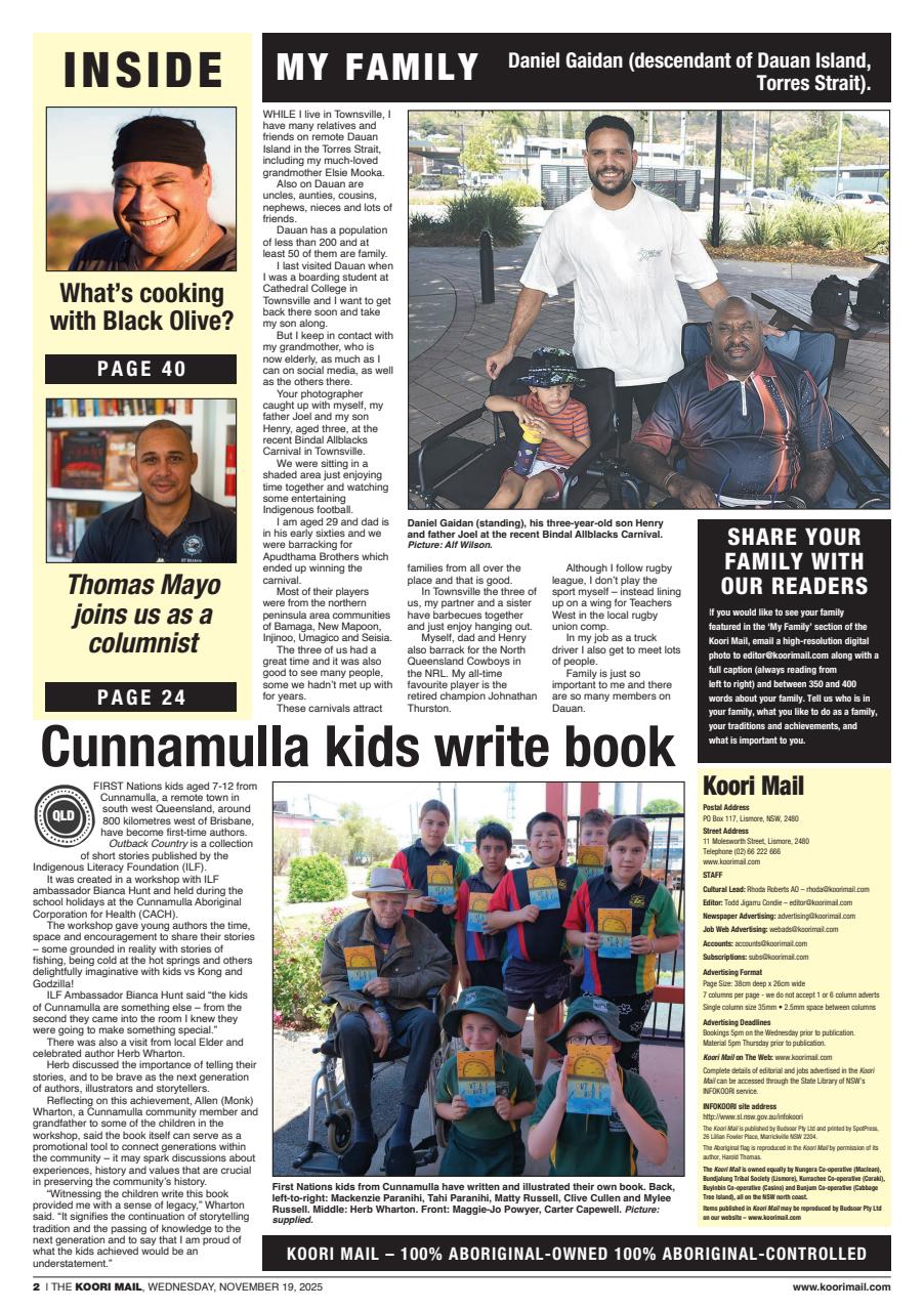 Koori Mail Preview Pages