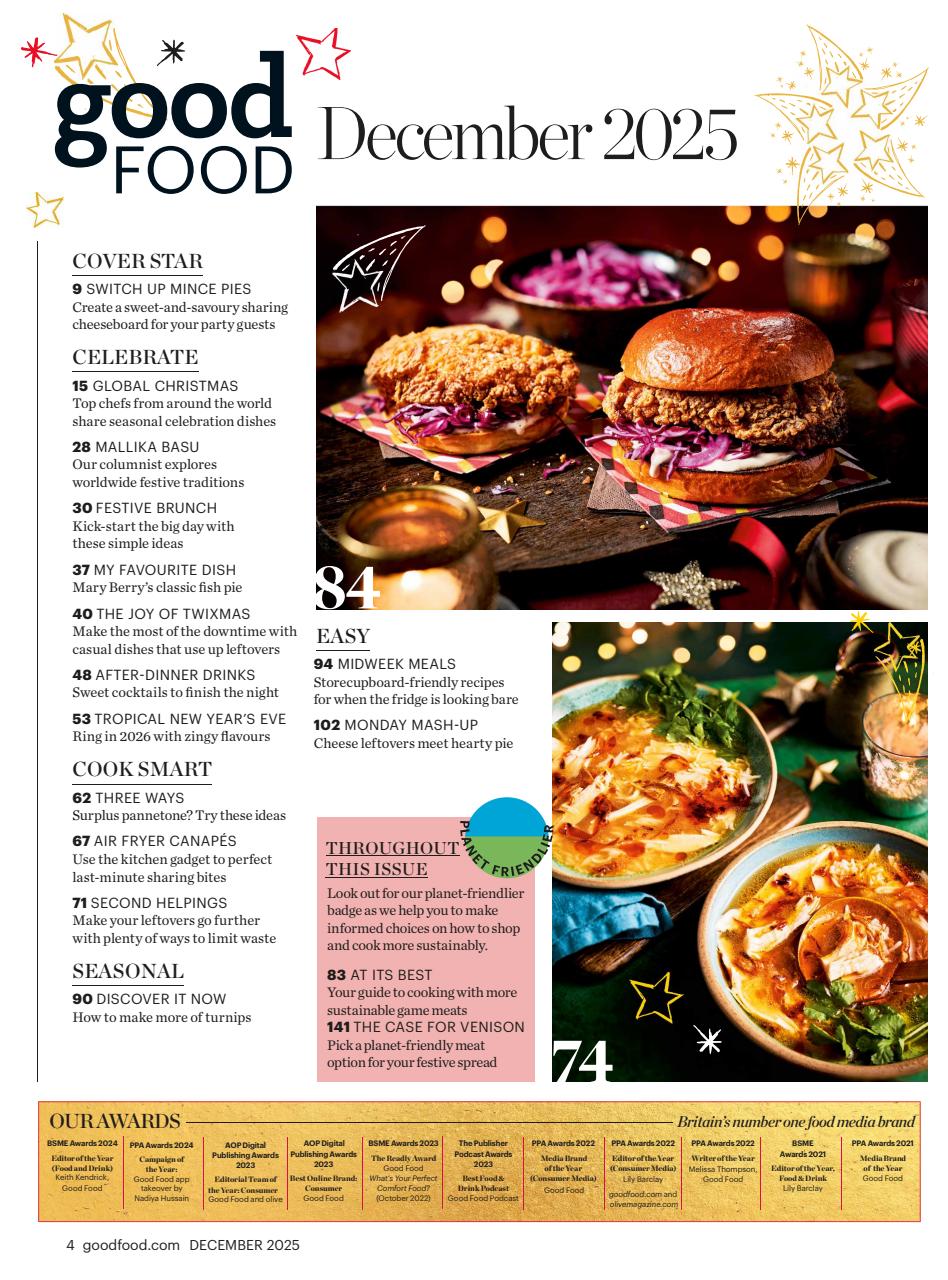 Good Food Magazine Preview Pages