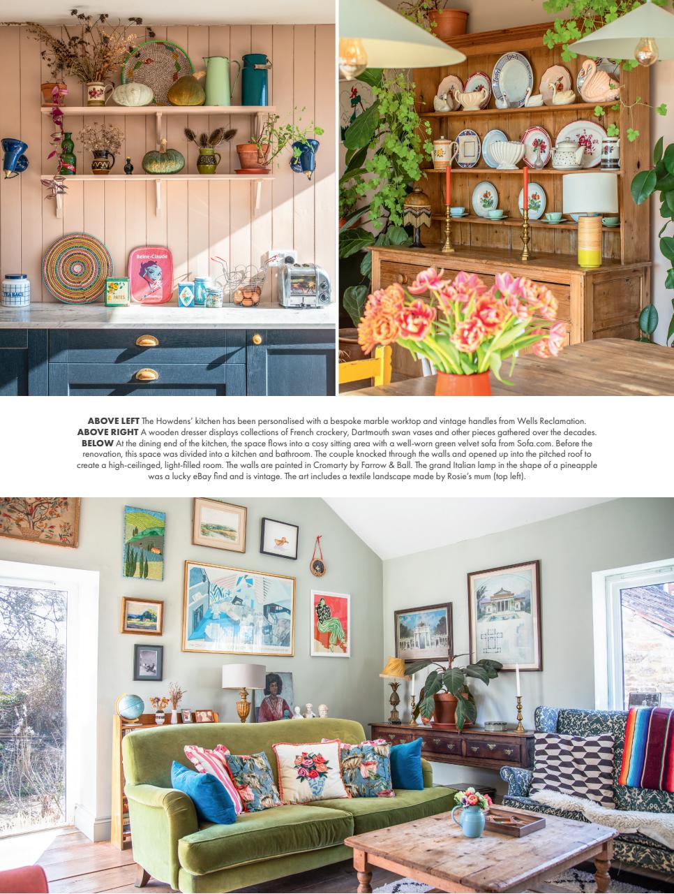 Homes & Antiques Magazine Preview Pages
