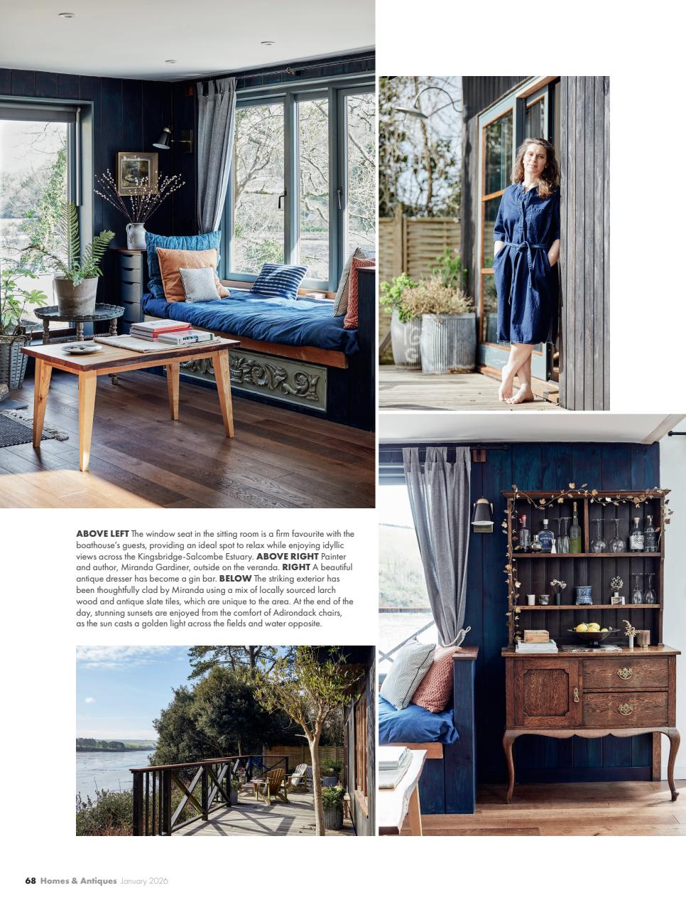 Homes & Antiques Magazine Preview Pages