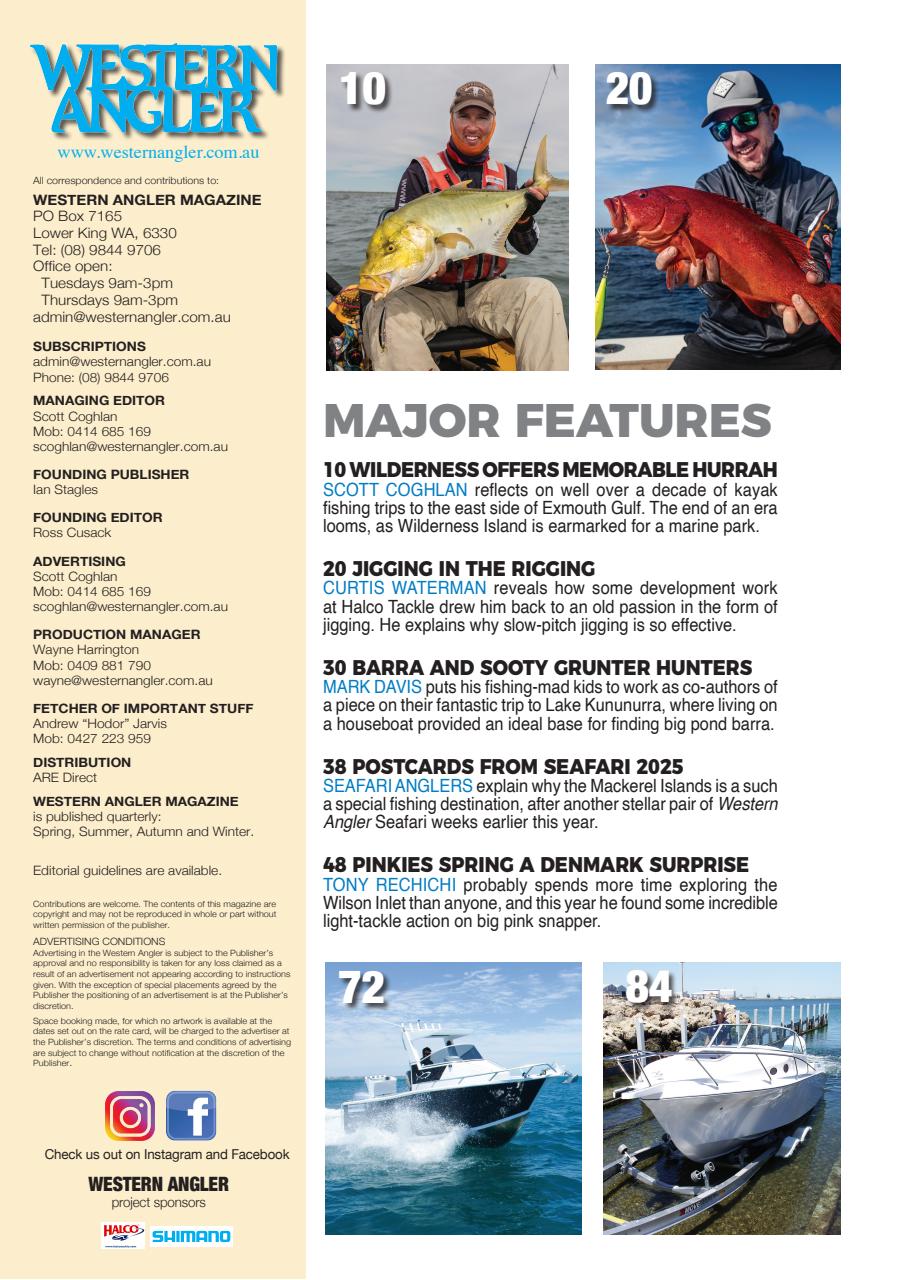 Western Angler Preview Pages