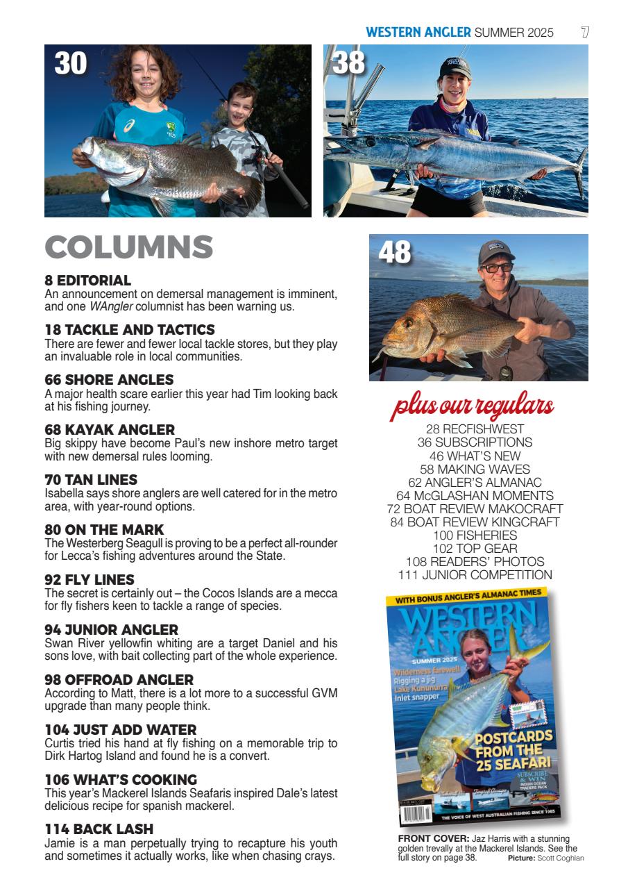 Western Angler Preview Pages