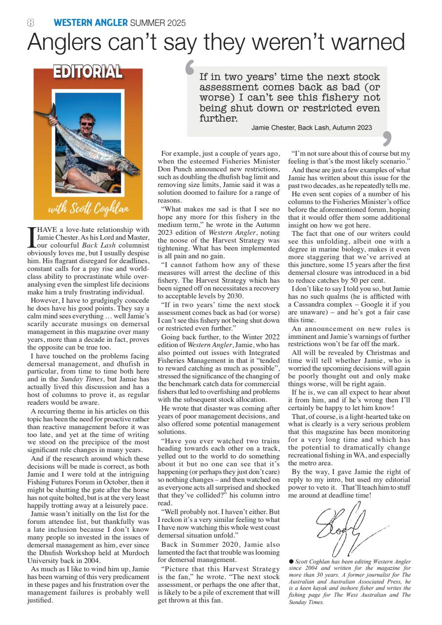 Western Angler Preview Pages
