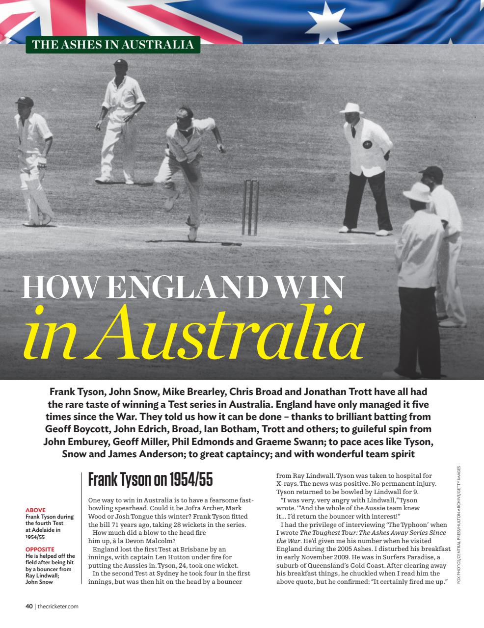 The Cricketer Magazine Preview Pages