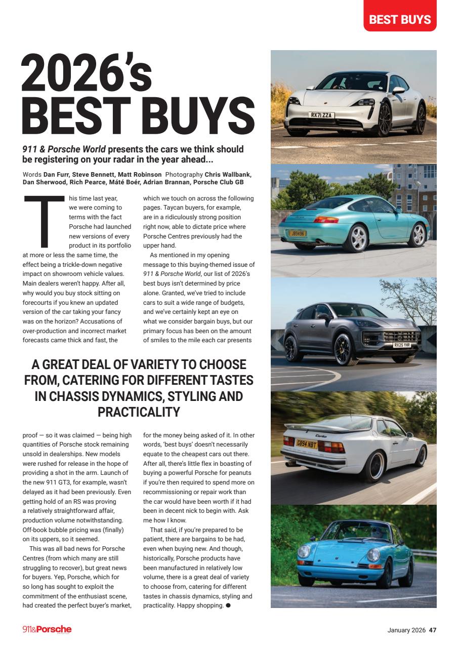 911 & Porsche World Preview Pages