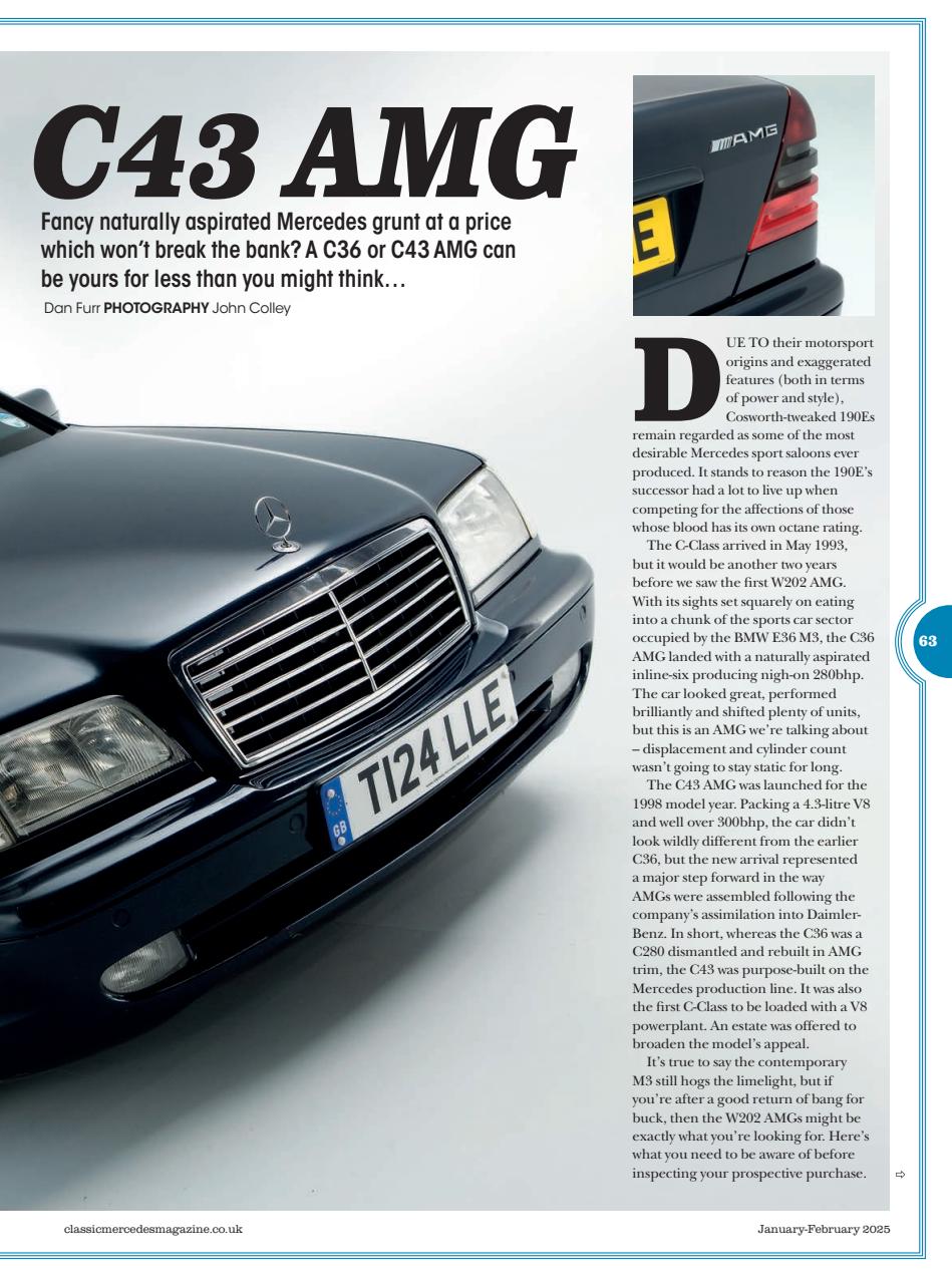 Classic Mercedes Preview Pages