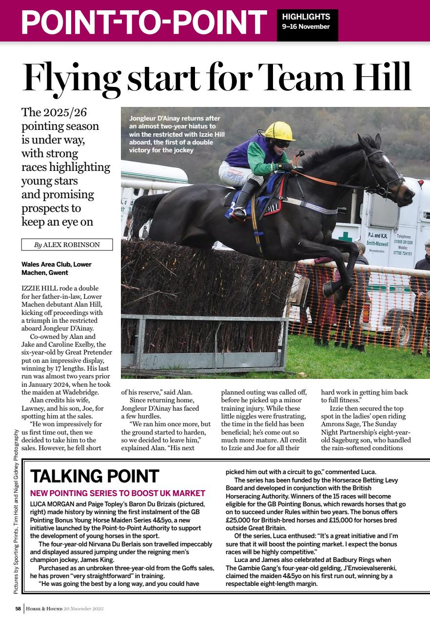 Horse & Hound Preview Pages