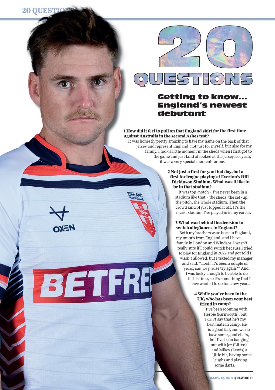 Rugby League World Preview Pages