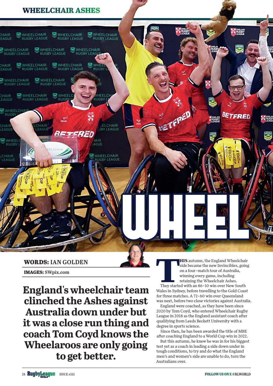 Rugby League World Preview Pages