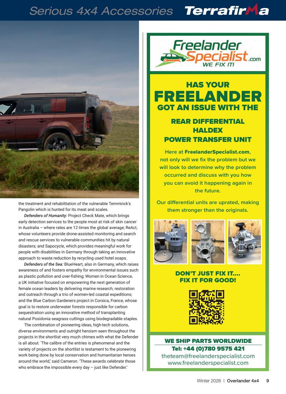 Overlander 4X4 Preview Pages