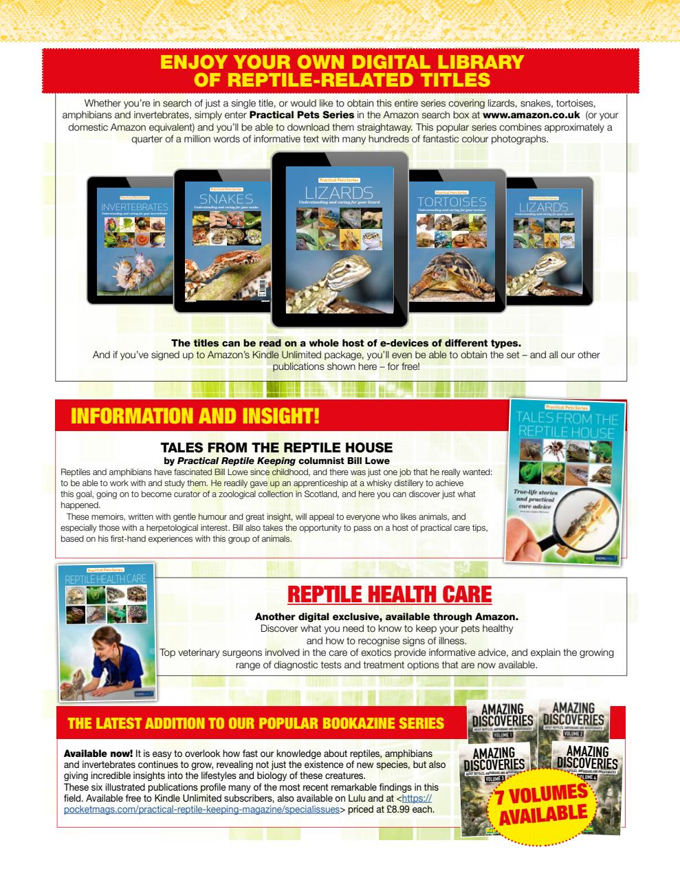 Practical Reptile Keeping Preview Pages