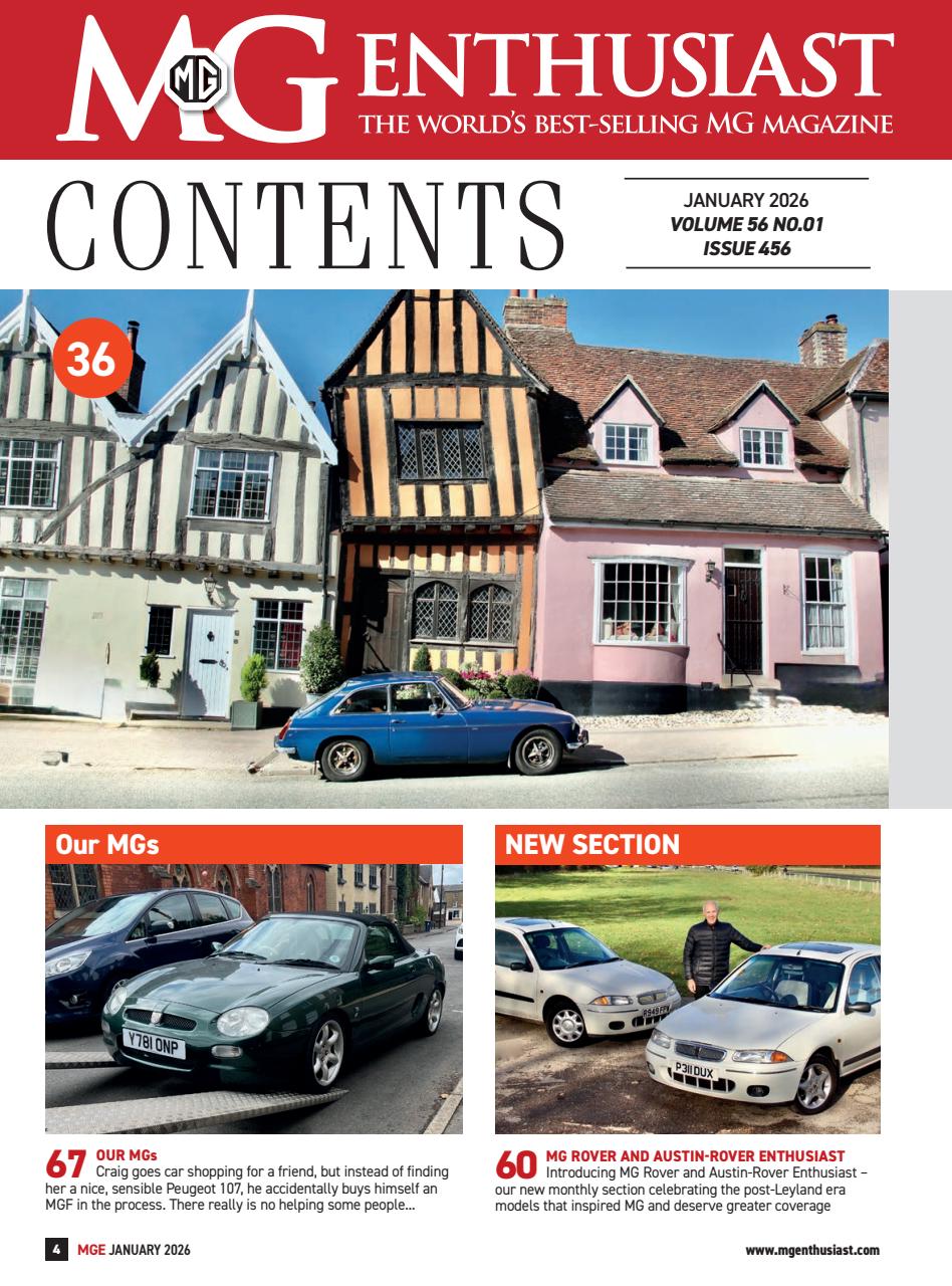 MG Enthusiast Preview Pages