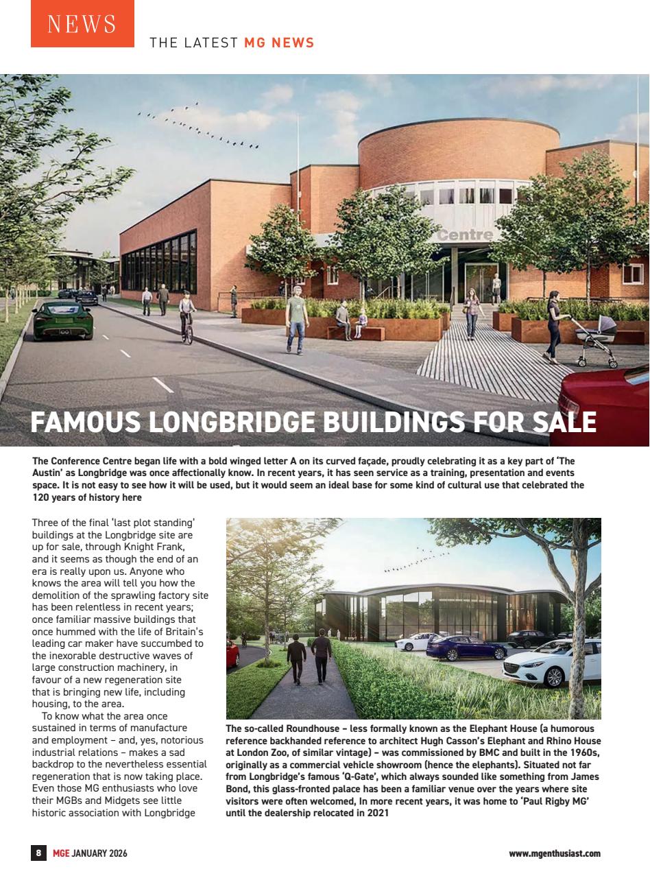 MG Enthusiast Preview Pages