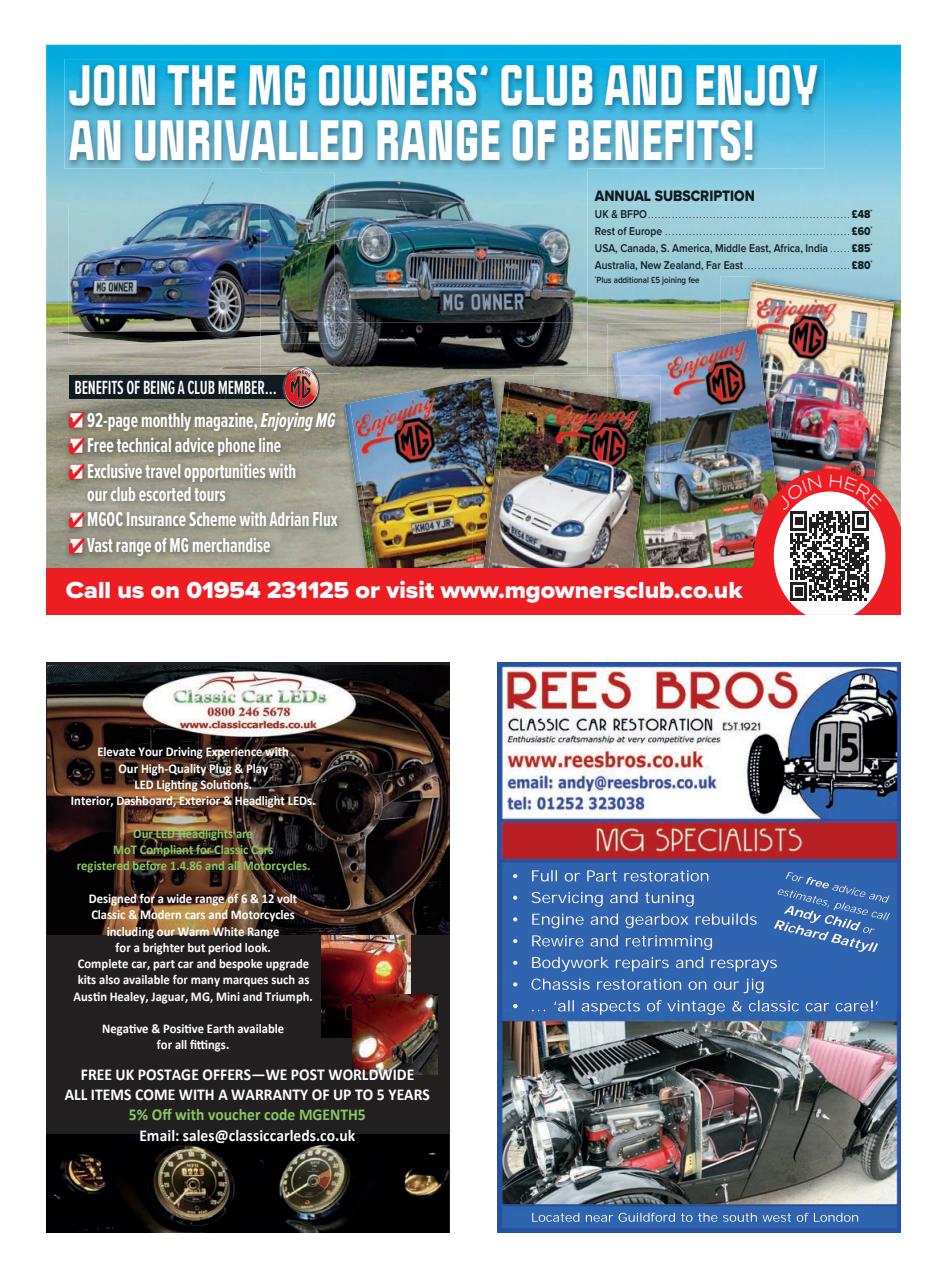 MG Enthusiast Preview Pages