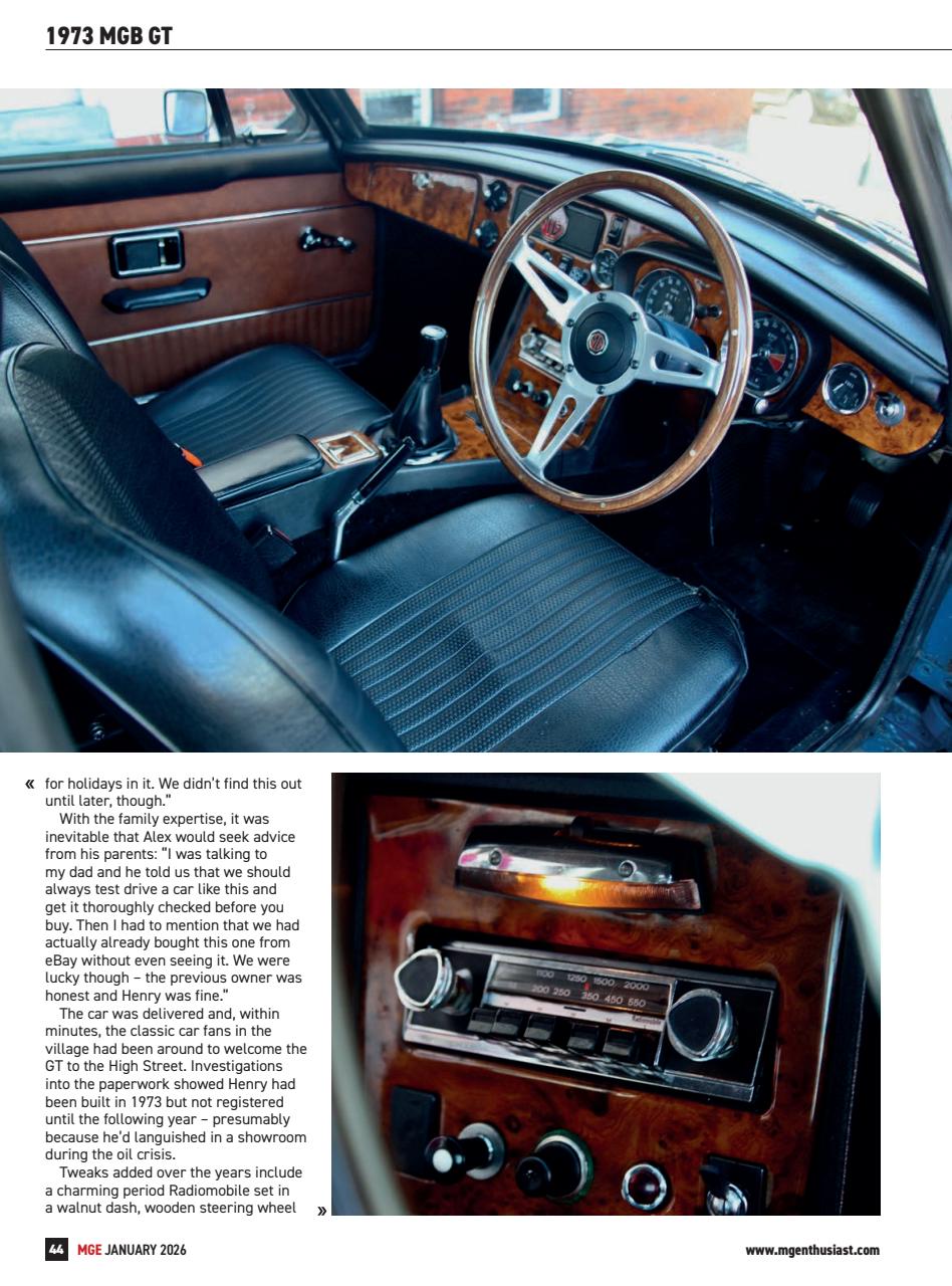 MG Enthusiast Preview Pages