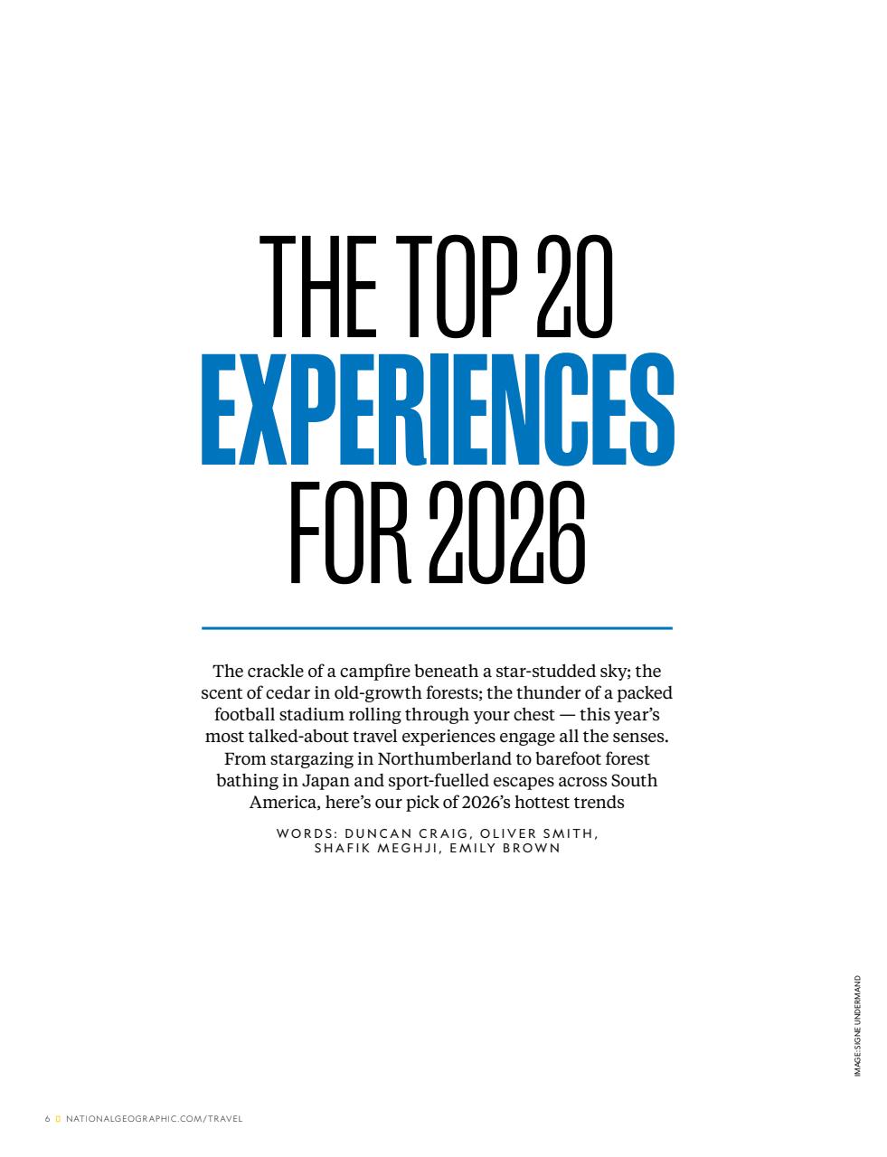 National Geographic Traveller UK Preview Pages