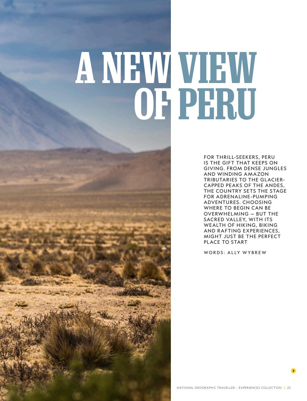 National Geographic Traveller UK Preview Pages