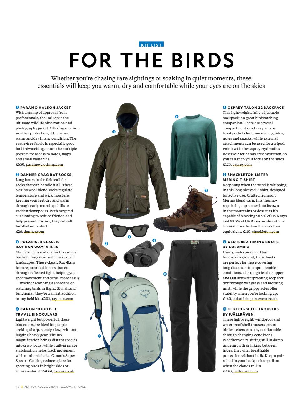 National Geographic Traveller UK Preview Pages