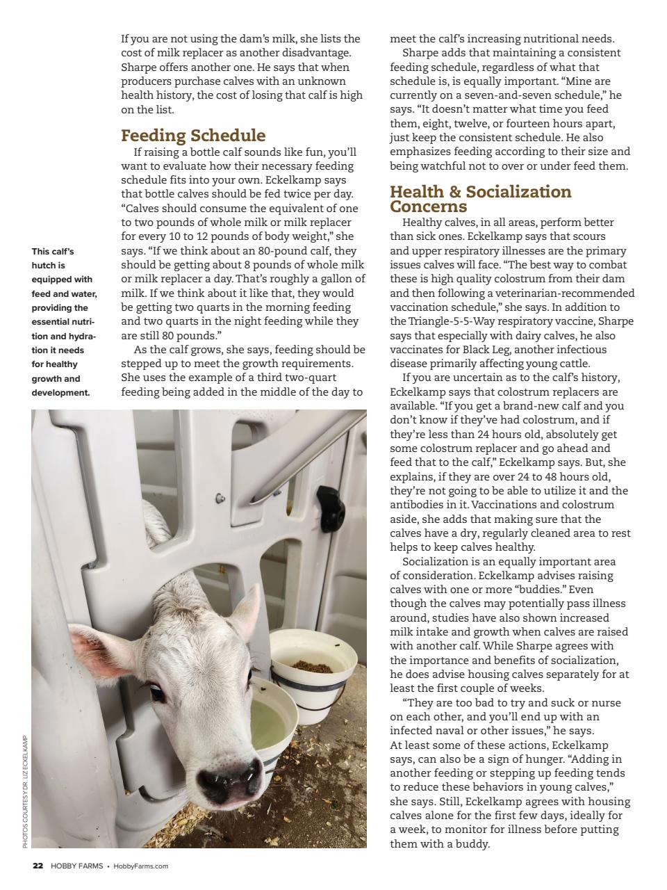 Hobby Farms Magazine Preview Pages