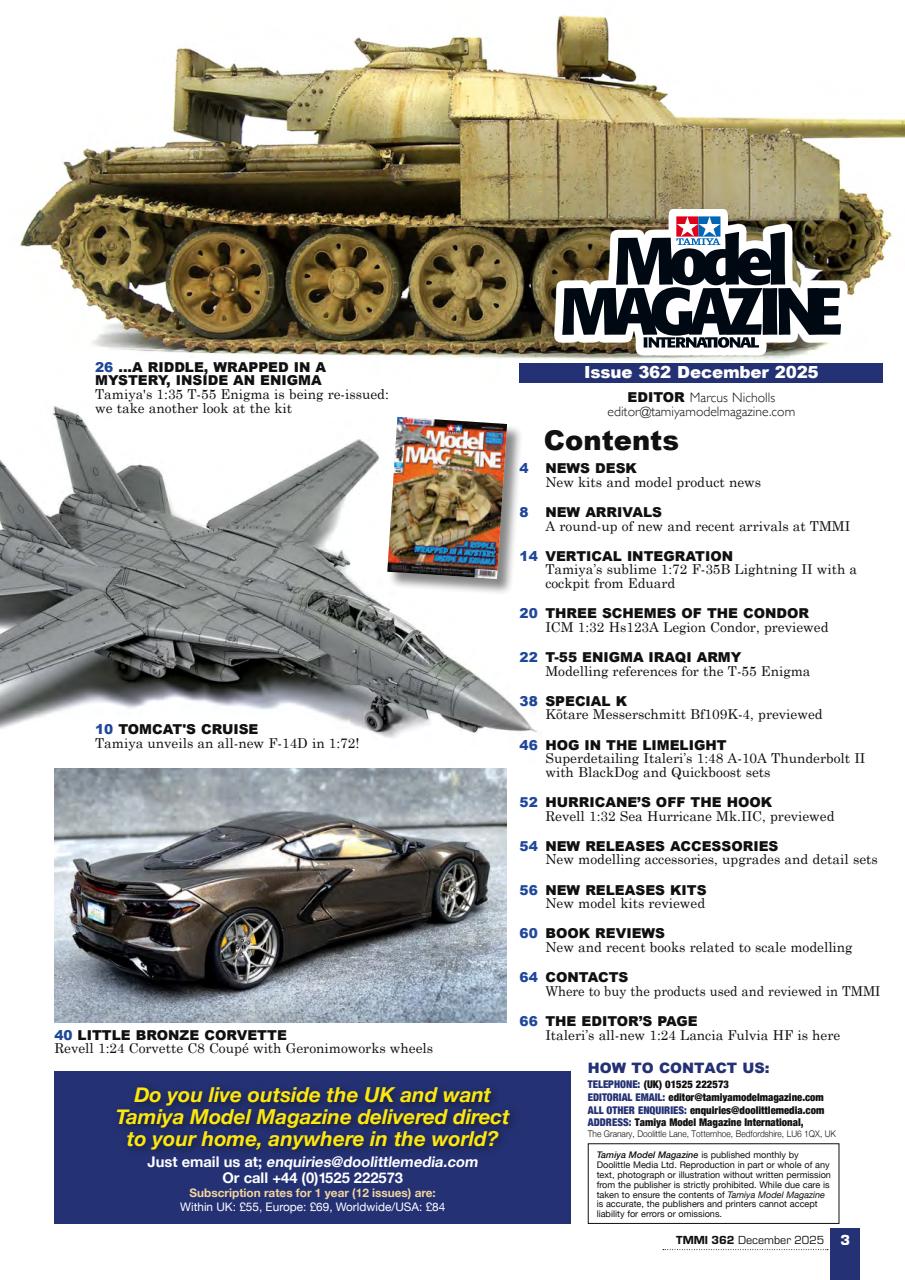 Tamiya Model Magazine Preview Pages