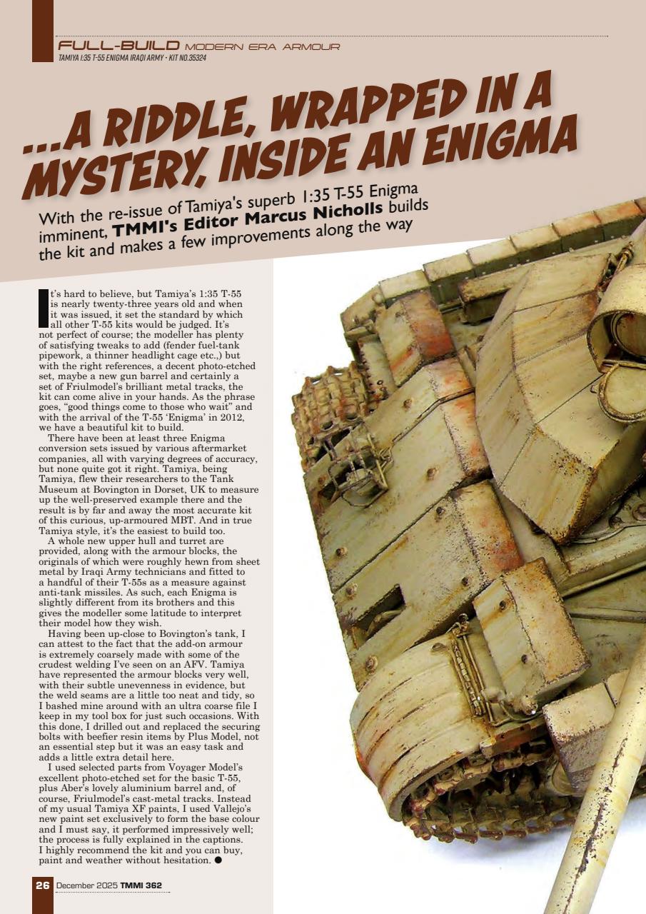 Tamiya Model Magazine Preview Pages