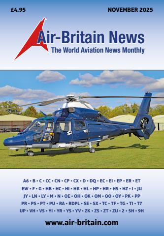Air Britain News issue November 2025