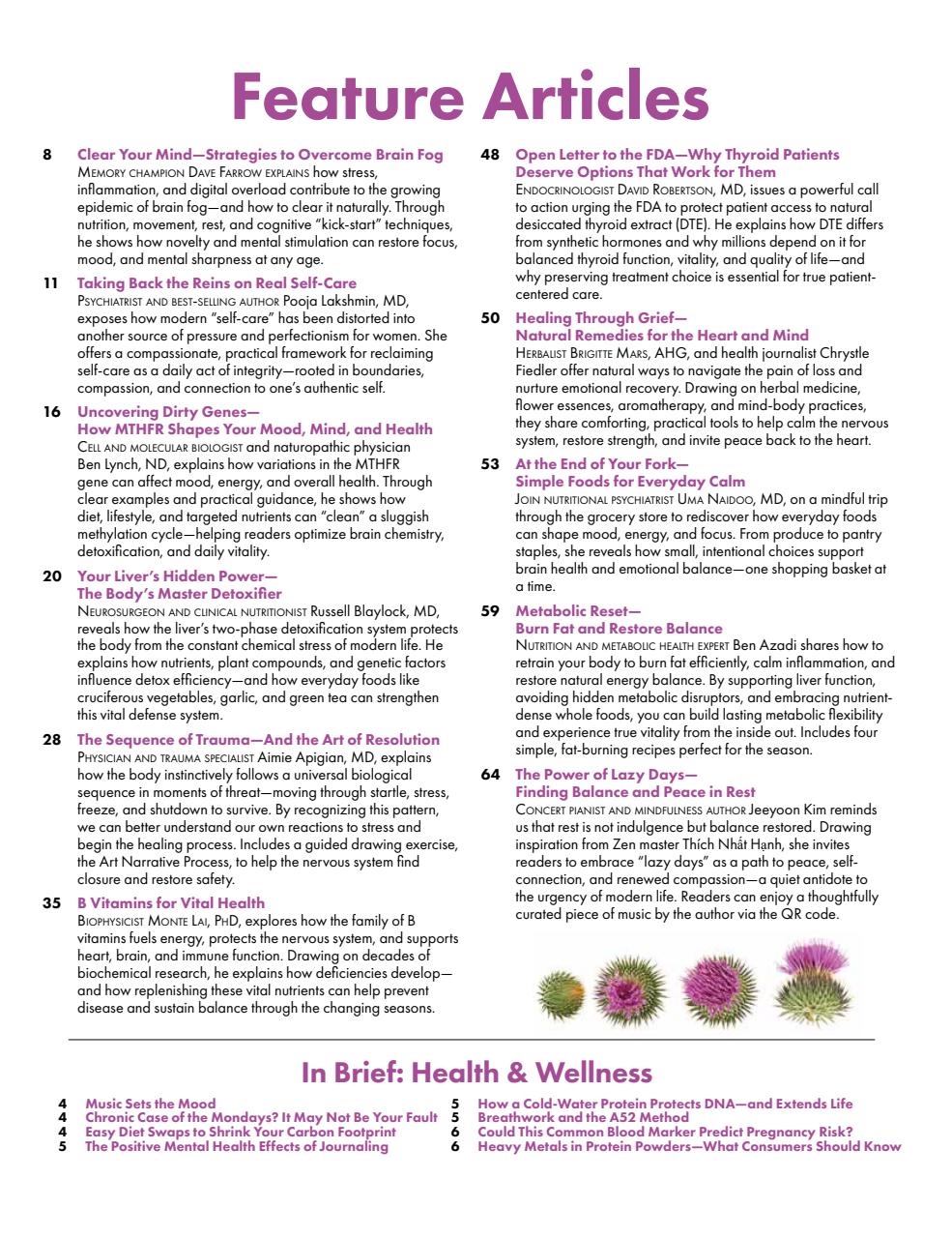 Well Being Journal Preview Pages